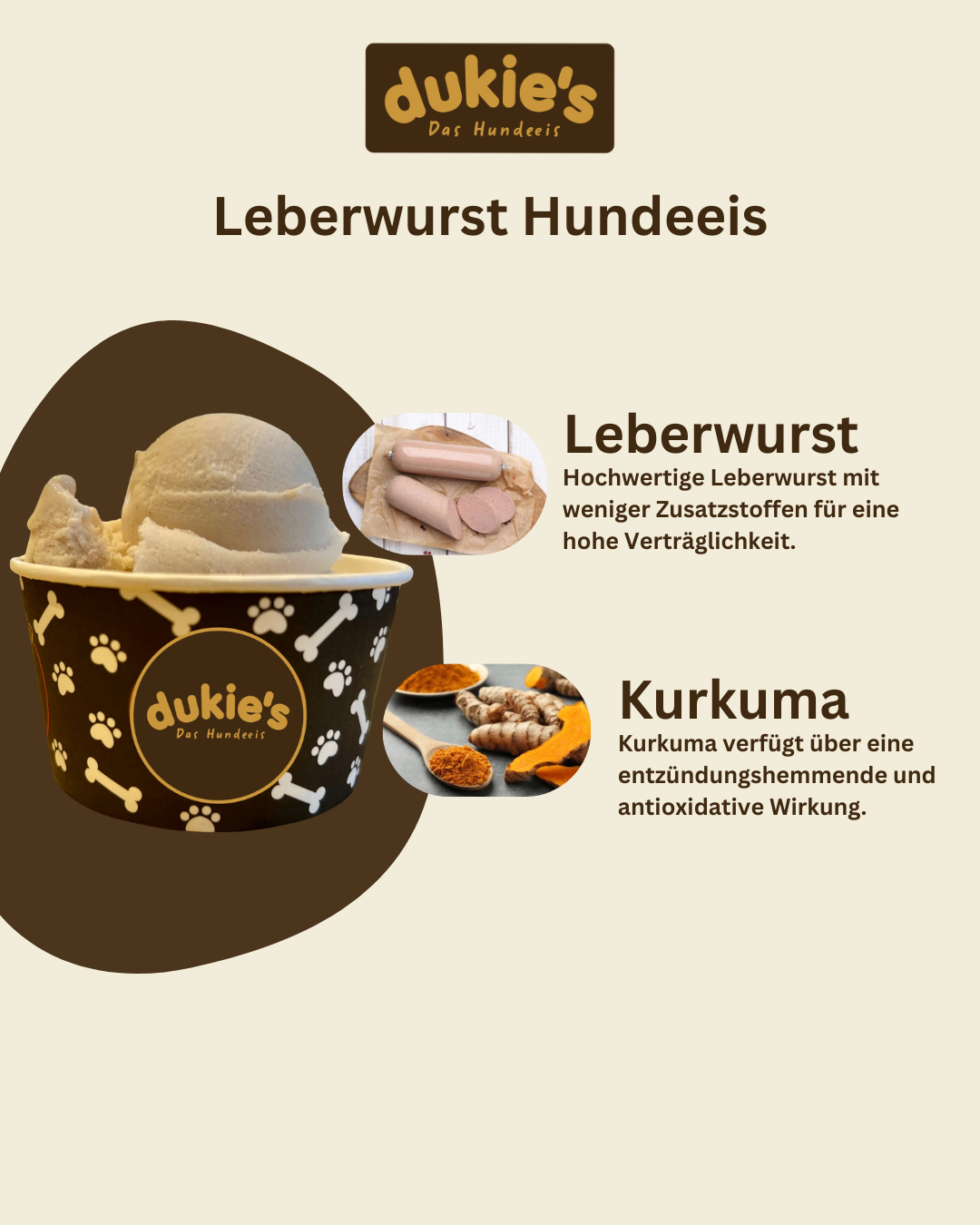 dukie's Hundeeis - Die Mixbox (6x 110g Becher)