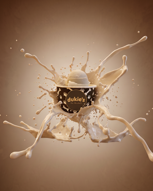 dukie's Hundeeis - Leberwurst (6x 110g Becher)